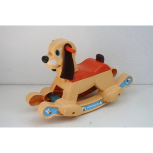 Vintage Fisher-Price hobbelpaard (hobbelhond)